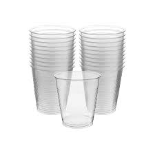 Clear cups