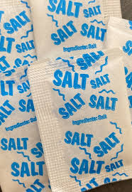 Salt satchets