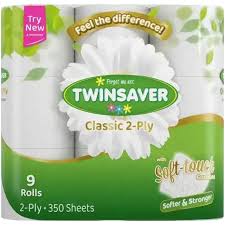 twinsaver 2ply 9s